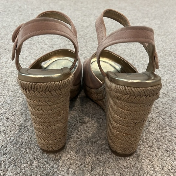 Prada Espadrilles wedges in pink suede - Picture 6 of 12